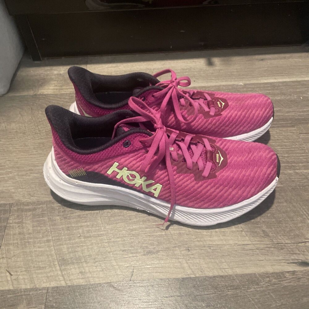 HOKA Solimar Womens Size 7.5 B Pink Festival Fuchsia Running Shoes 1123075